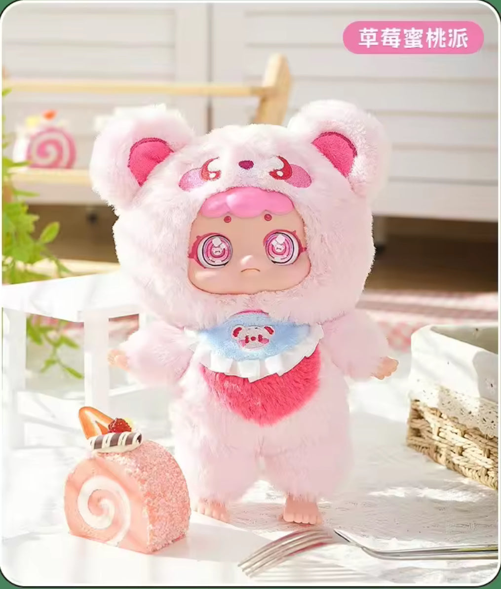 Peluche adorable caja Crices baby three Sweetheart Tea Party", muñeca de colección 📦 sorpresa  (J1) 008-2024