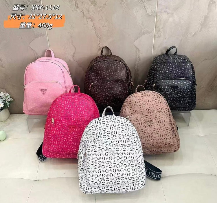 Mochila para dama de cuero sintético Gue/ss XXY-1118 foto de referencia