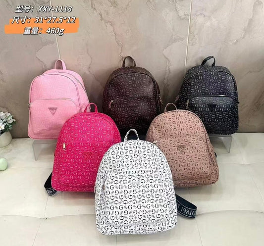 Mochila para dama de cuero sintético Gue/ss XXY-1118 foto de referencia