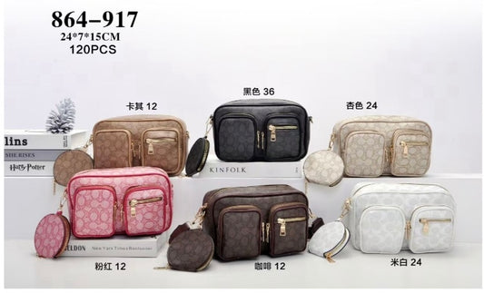 Bolsa Crossbody Coac/h para dama 864-917