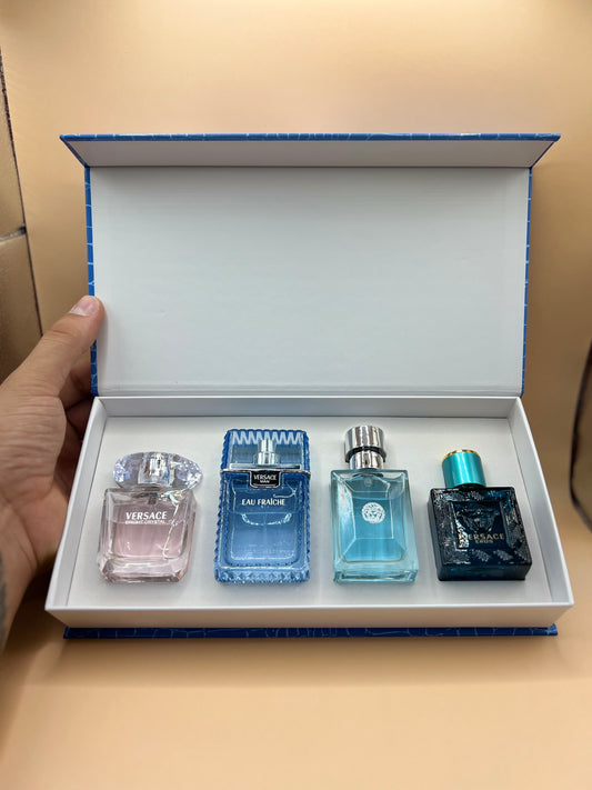 Set Versace 4x30 ml 🌟 Man Eros • Man • Bright Crystal • Pour Homme