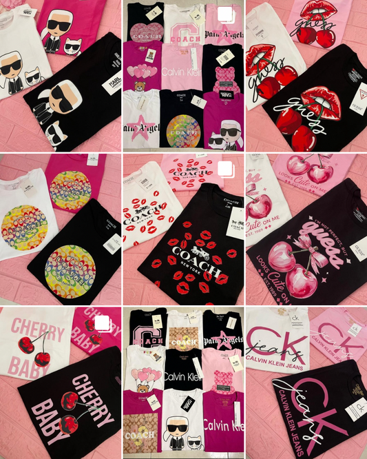 Playera básica para dama unitalla 40836