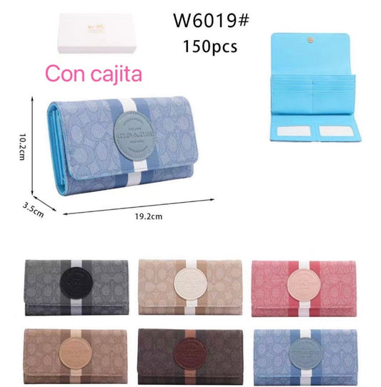 Cartera con caja cubre Polvo calidad premium W6019