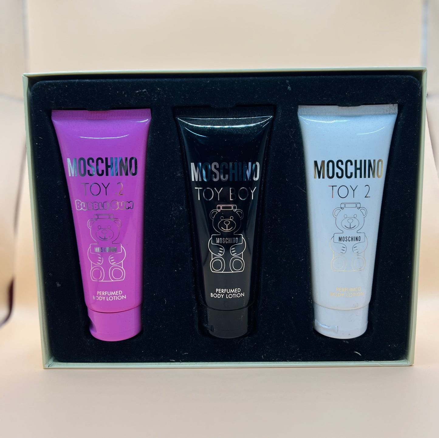 🧸 Set Moschino Toy 2 | Loción Corporal Perfumada 3 x 100 ml