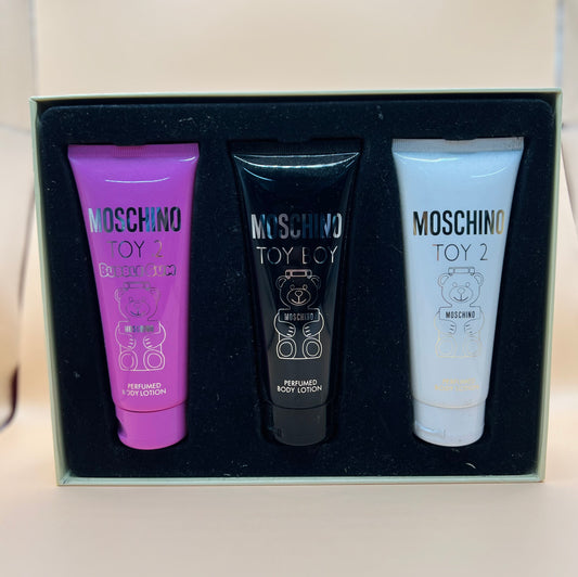 🧸 Set Moschino Toy 2 | Loción Corporal Perfumada 3 x 100 ml