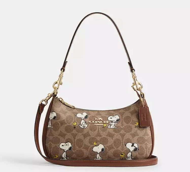 Bolsa duo Crossbody Coac/h para dama LCC-302 foto de referencia