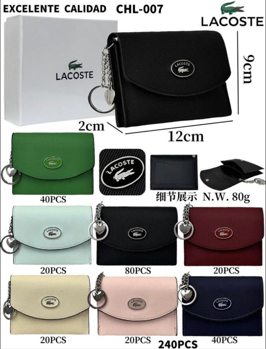 Cartera Lacos/te para dama chl-007