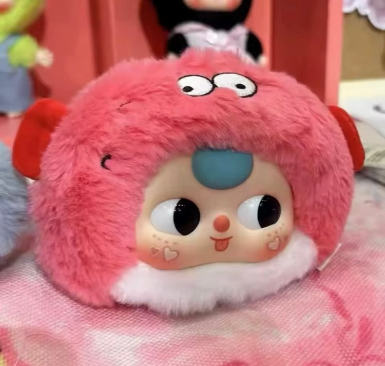 llavero peluche  baby Three bello colgante a granel  sin ningún empaque (J1)   67000