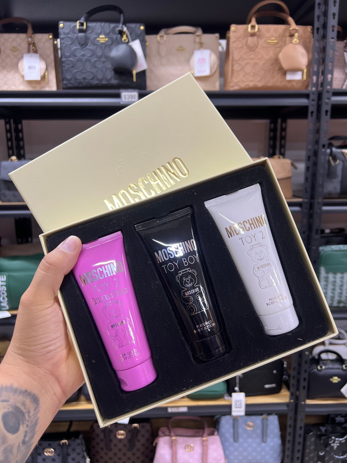 🧸 Set Moschino Toy 2 | Loción Corporal Perfumada 3 x 100 ml