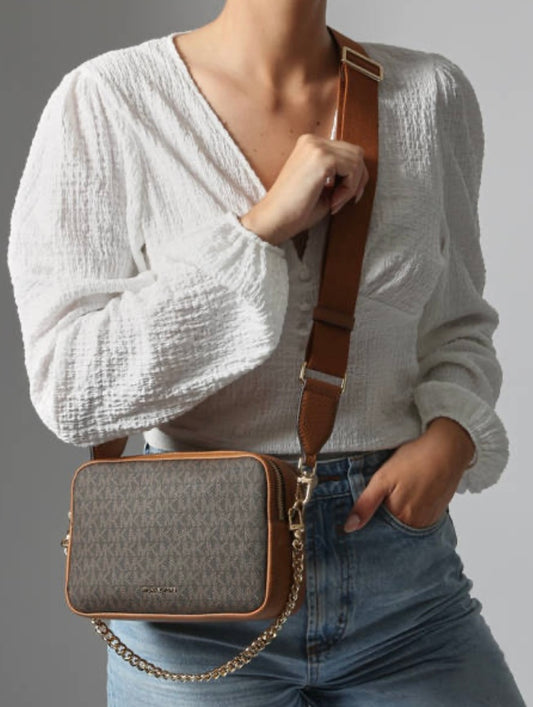 Bolsa duo Crossbody M/k para dama LMK-288 foto de referencia