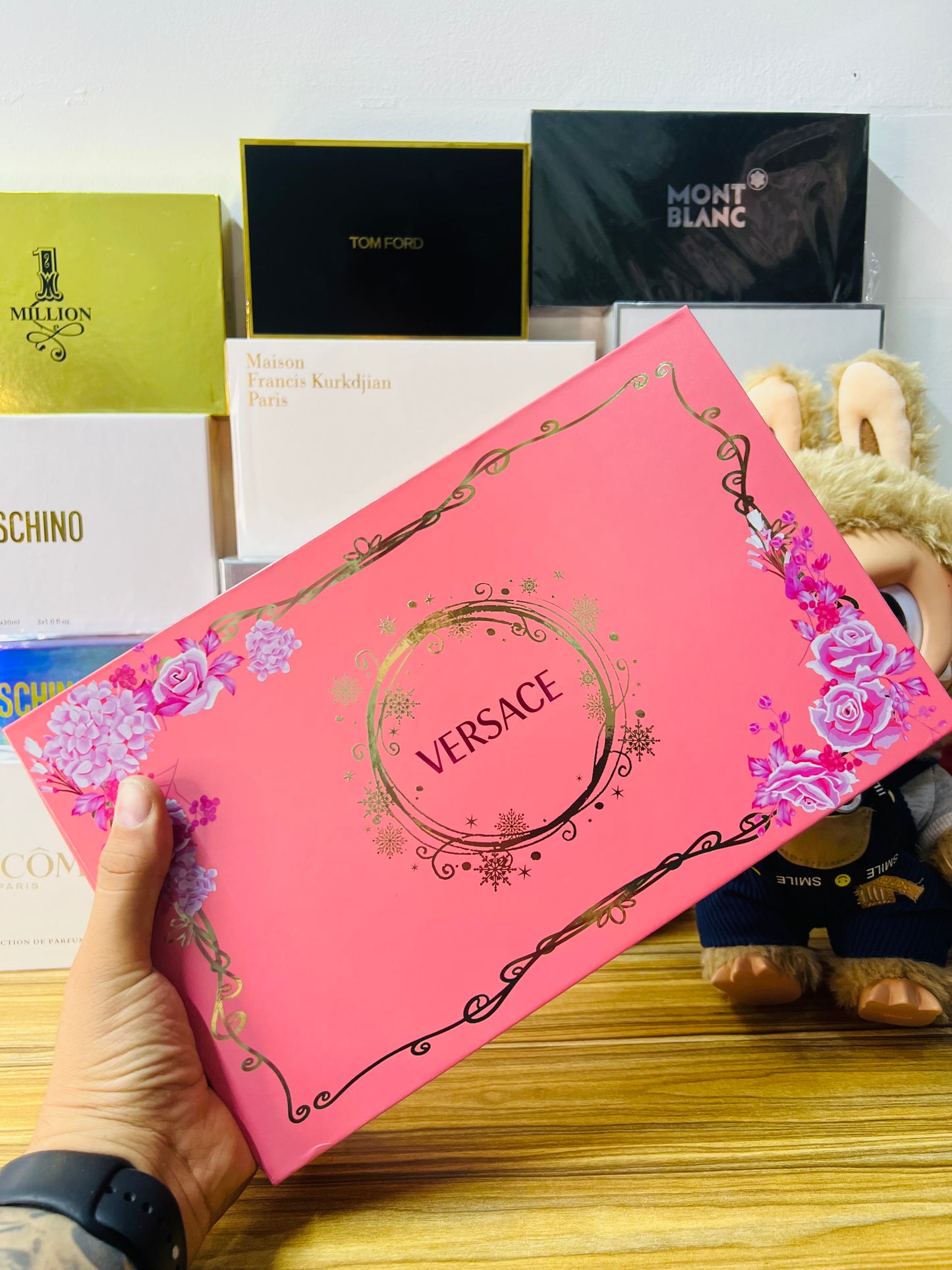 Set Versace Bright Crystal – 4 Perfumes (90 ml + mini 10 ml) + 2 Loción Corporal & Gel de Ducha 100 ml 🛁