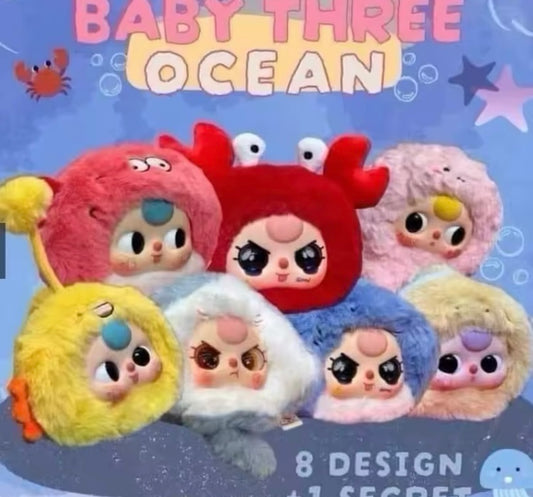 llavero peluche  baby Three bello colgante a granel  sin ningún empaque (J1)   67000