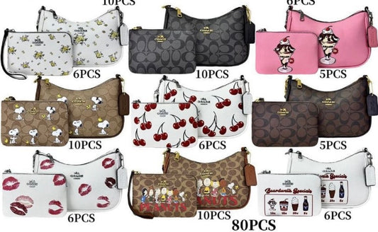 Bolsa duo Crossbody Coac/h para dama LCC-302