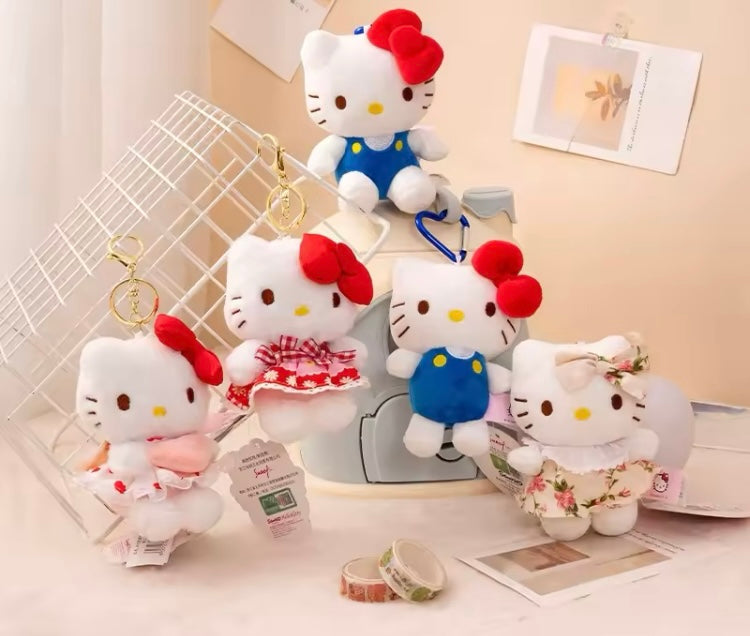 Llavero de peluche de gatita (J2) M01813