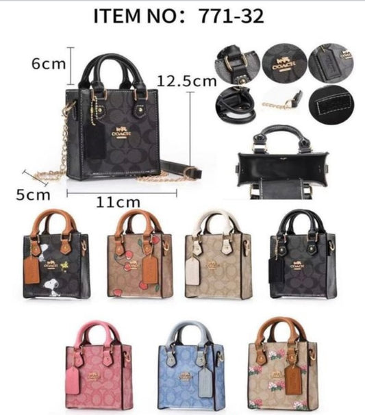 Bolsa Crossbody mini para dama Coac\h 771-32