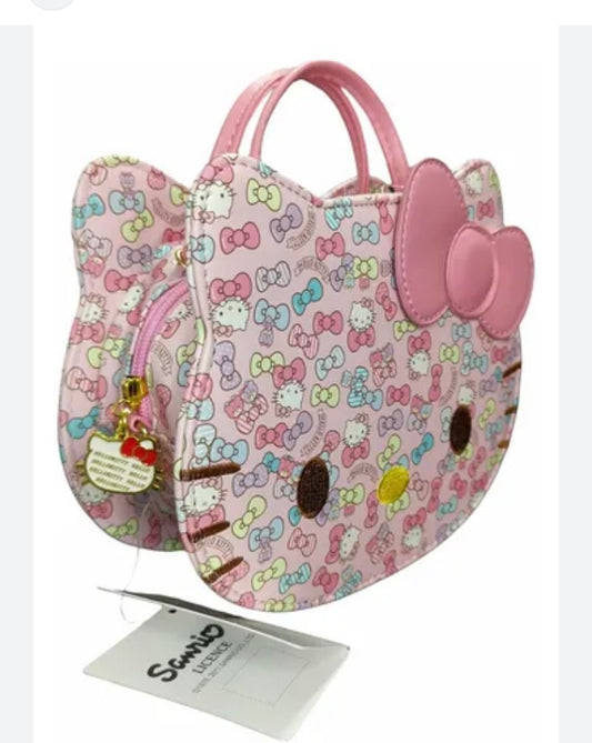 Bolsita cross body de gatita (h4) 16315 con correa larga vinipiel alta calidad