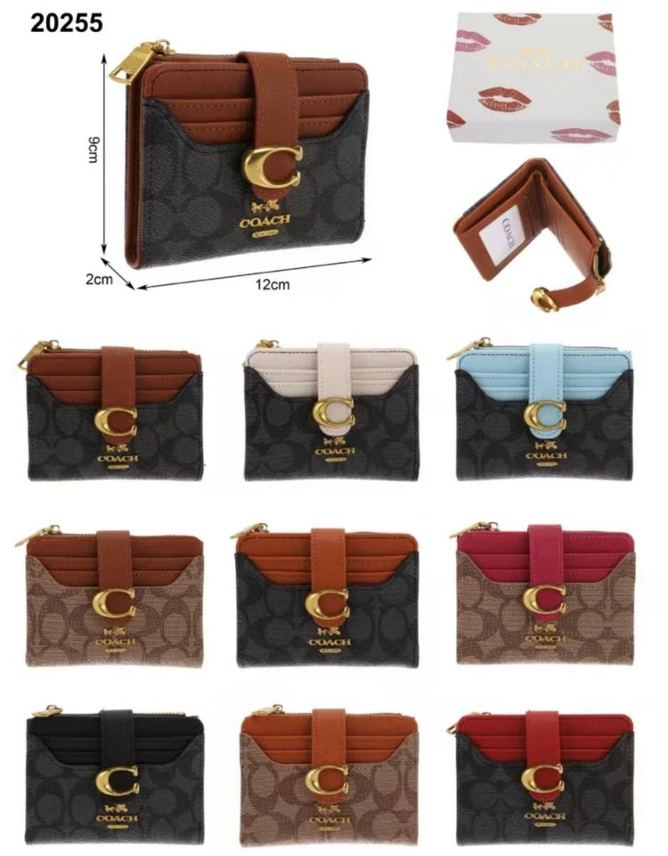 Cartera tarjetero Coac/h para dama 20255 incluye caja