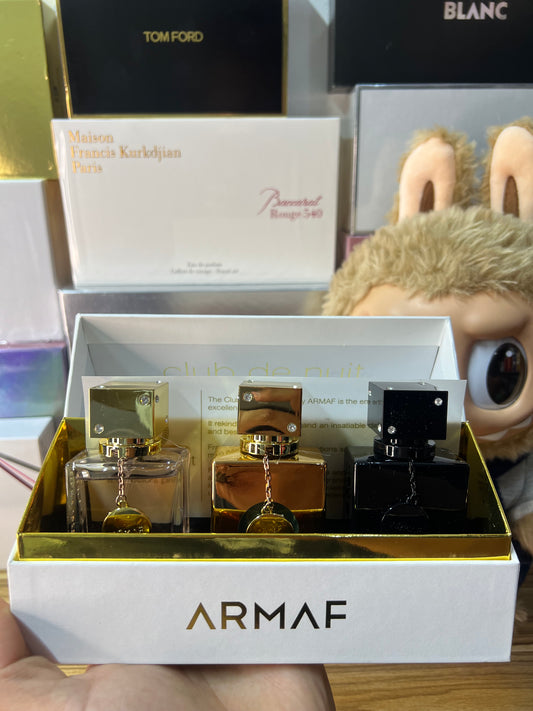 Set Armaf Club de Nuit – 3 Perfumes de 30 ml (Intense Man, Milestone, Woman)