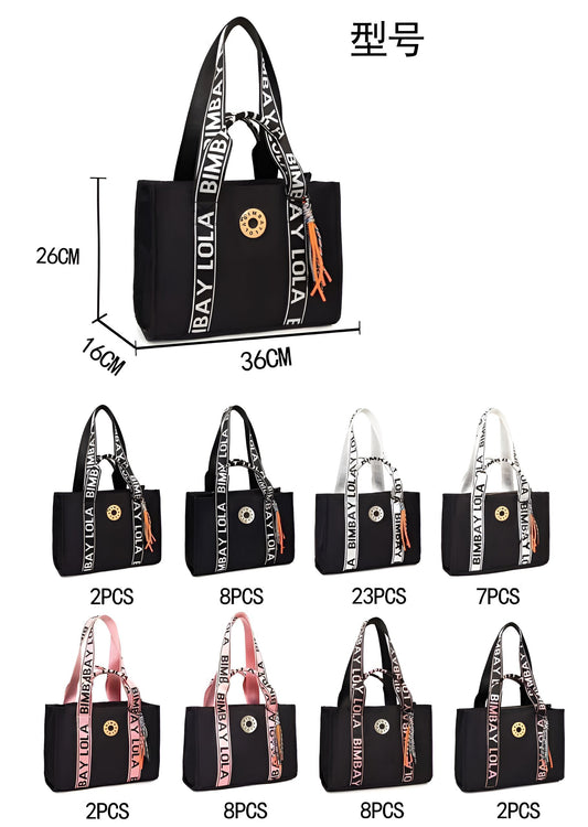 Bolsa Tote Bimb.a L. Negro  (A2) BMB-12