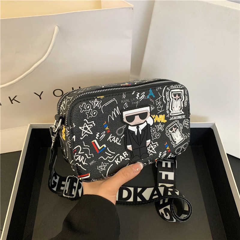 Bolsa Crossbody K/L para dama 3356 incluye caja.. menos la negra lisa foto de referencia