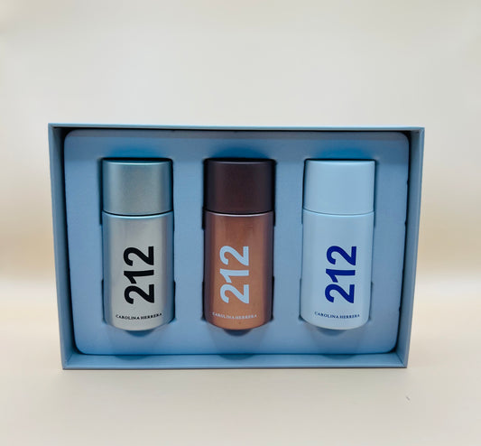 Set Carolina Herrera 212 Men 3 x 30 ml