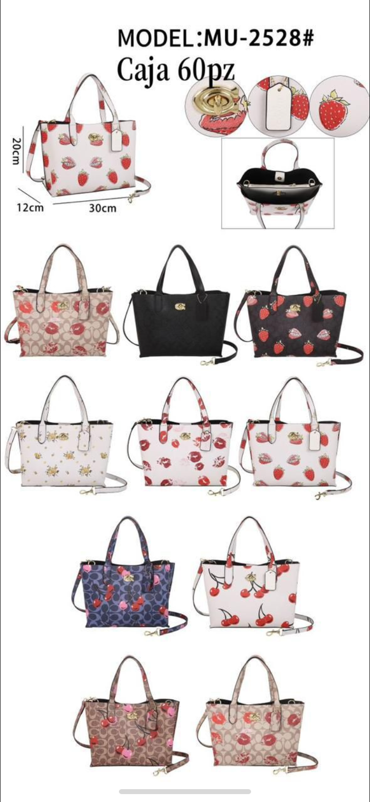 Bolsa Coac/h para dama MU2528 foto de referencia