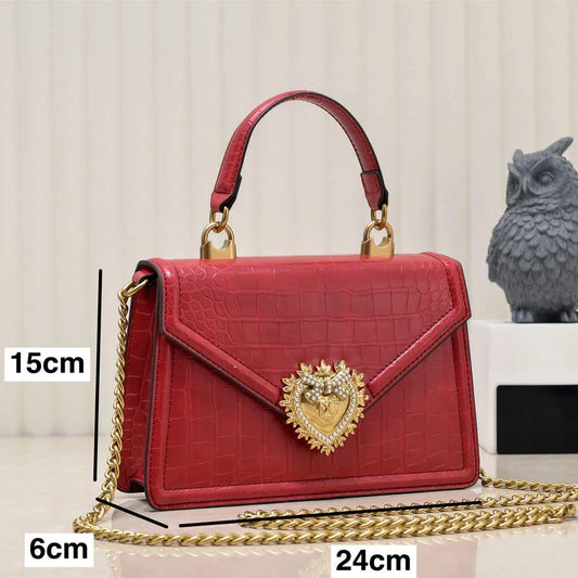 Bolso Crossbody D/G acabo piel de cocodrilo dg208-1 foto e de referencia