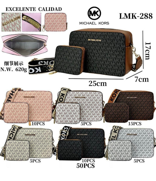 Bolsa duo Crossbody M/k para dama LMK-288