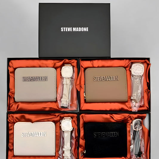 Set de dama SM De lujo cartera con reloj SM LH-07