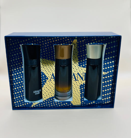 Set Armani Code 3 x 30 ml
