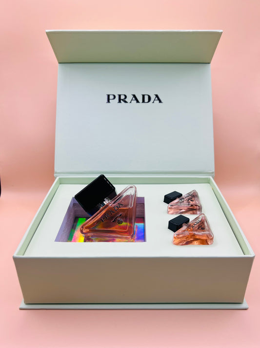 Set Prada Paradoxe 3 piezas | 1 x 30 ml + 2 x 10 ml + Shopping Bag