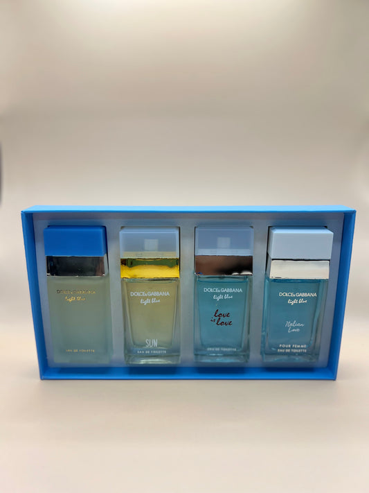 Set Dolce & Gabbana Light Blue 4 x 30 ml