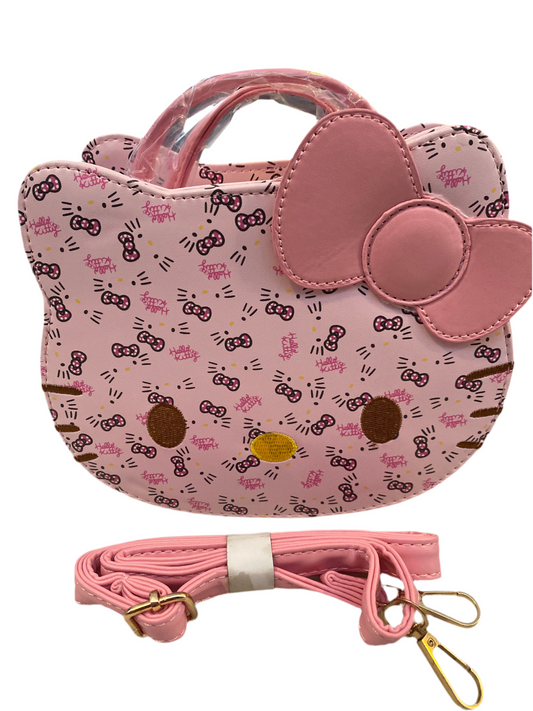 Bolsita cross body de gatita (h4) 16315 con correa larga vinipiel alta calidad