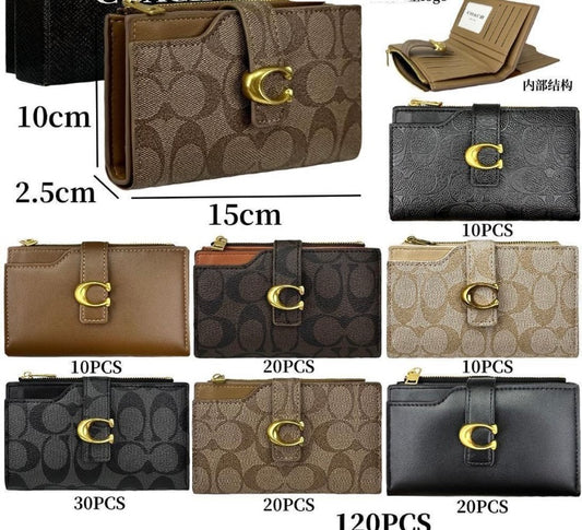 Cartera Tarjetero 2 en 1 Coach COC-003