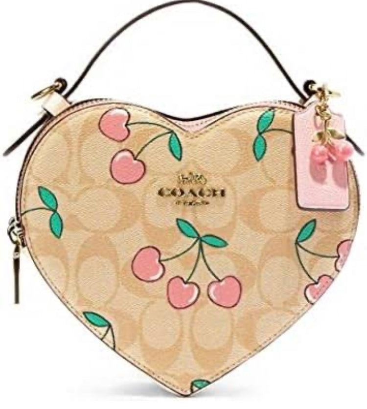 Bolsa Crossbody coac/h de corazón incluye caja (F2) MU2516 foto de referencia