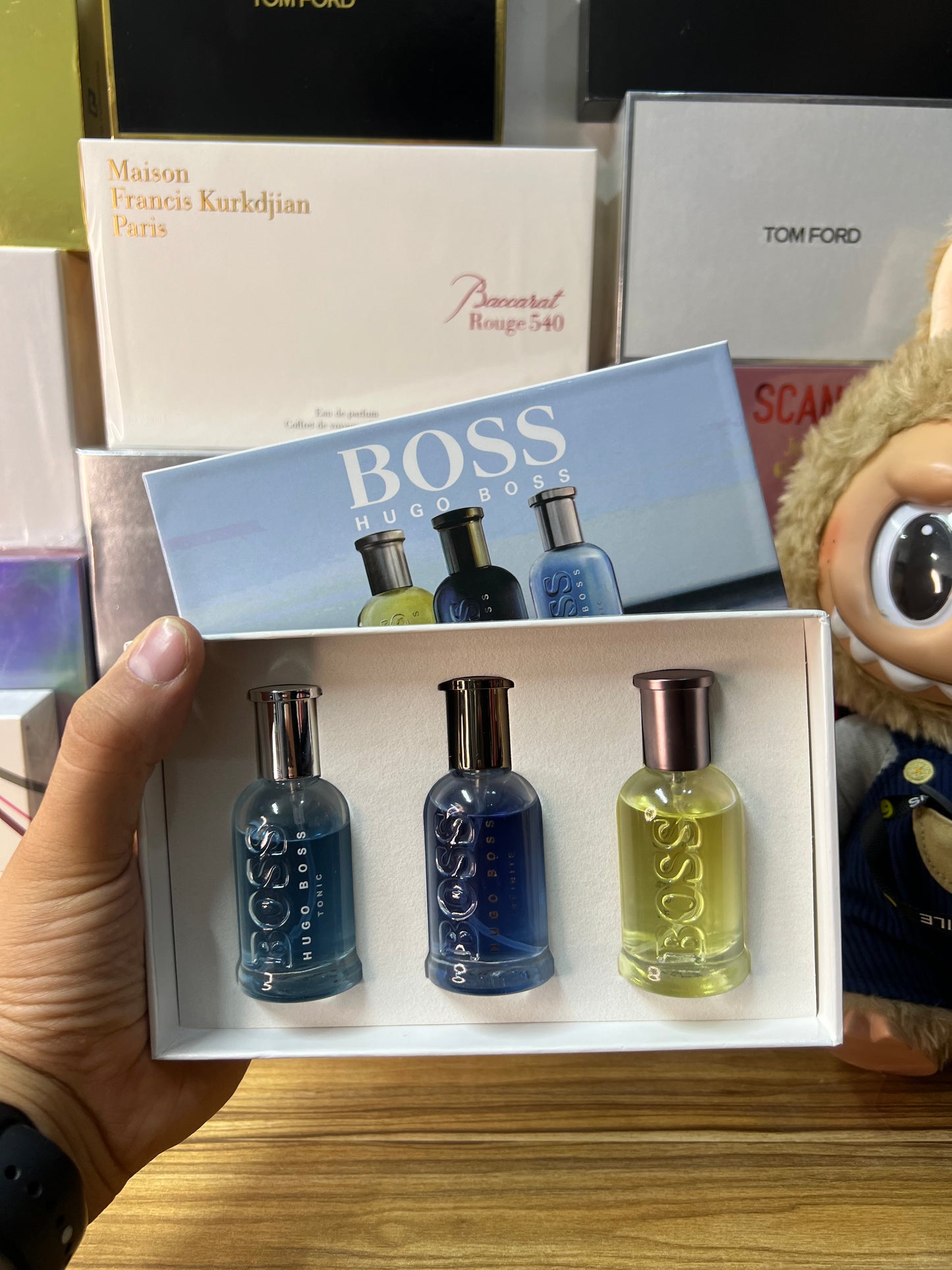 Set 3 Hugo Boss 30 ml – Bottled, Infinite & Tonic