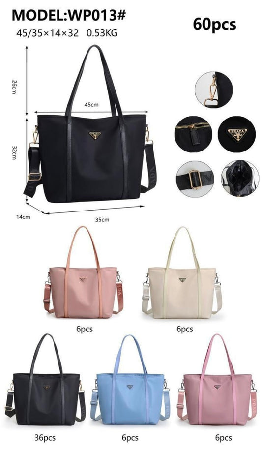 Bolsa tote pra/da para dama WP013 imagen de referencia