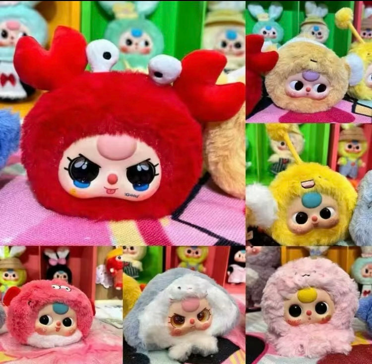 llavero peluche  baby Three bello colgante a granel  sin ningún empaque (J1)   67000