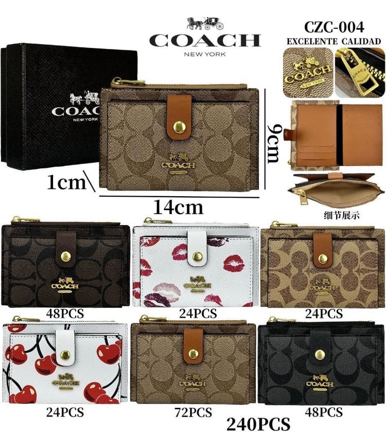 Monedero Tarjetero Coac:h CZC-004