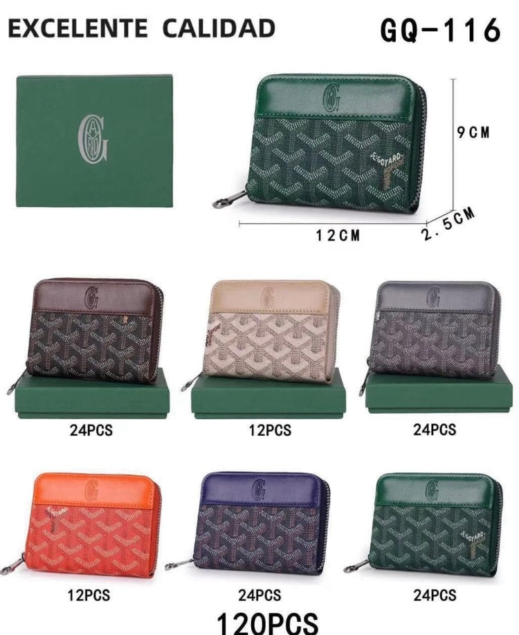 Cartera monedero con caja modelo GQ-116