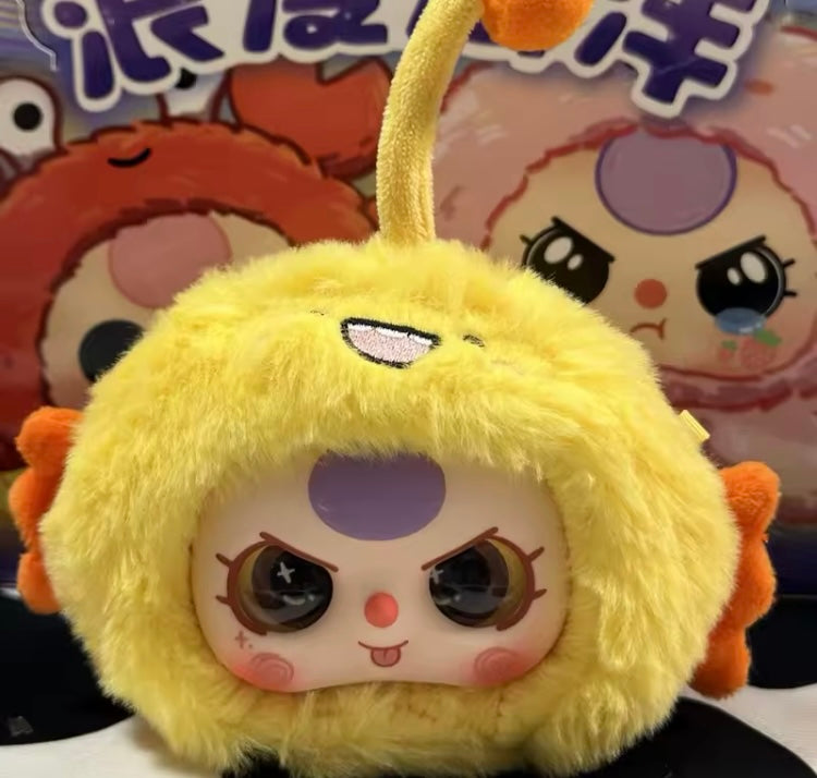 llavero peluche  baby Three bello colgante a granel  sin ningún empaque (J1)   67000